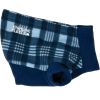 Highline Fleece Dog Coat - Blue Plaid